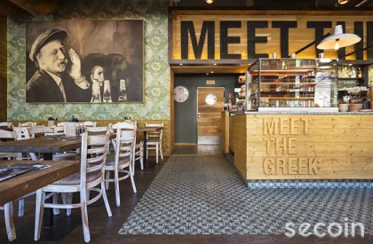 Hiện đại và thu hút tại một nhà hàng